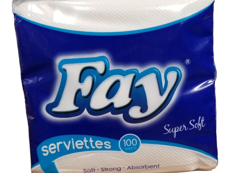 Fay serviettes 100pcs