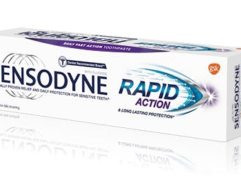 Senysodyne rapid action toothpaste