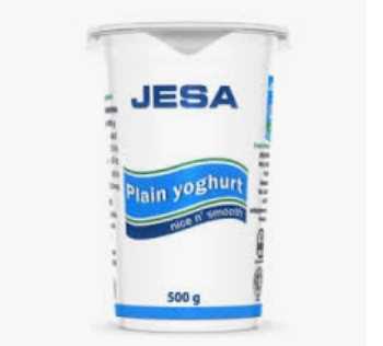 Jesa plain yoghurt 