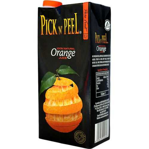 Pick n'peel orange juice 1l