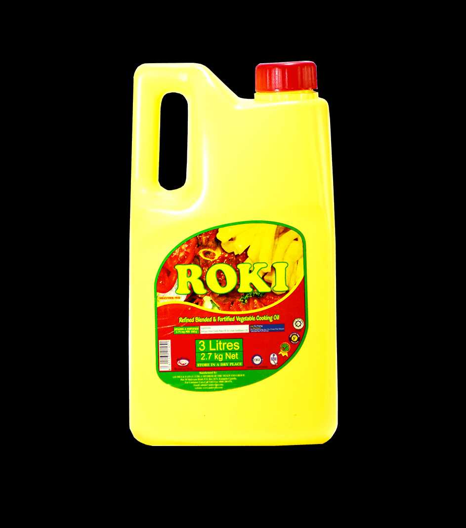 Roki cooking oil 3l