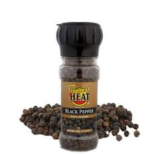 Tropical heat black paper with grinder 105g