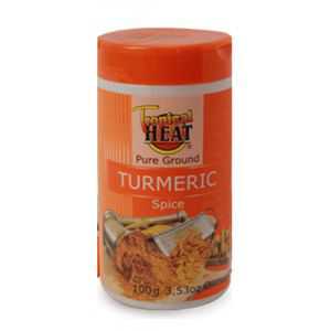 Tropical heat pure ground turmeric spice 100g