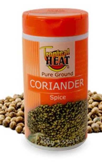 Tropical heat pure ground corriander spice 100g
