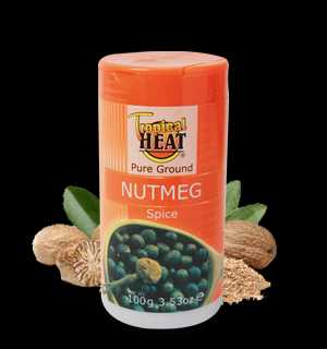 Tropical heat pure ground nutmeg 100g